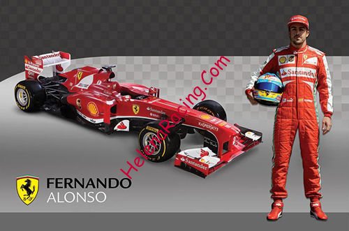 Card 2013 Formula 1 with Car (NS).JPG