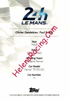 1960 Le Mans 24 h Verso.jpg
