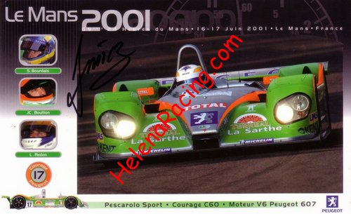 Card 2001 Le Mans 24 hours-Pescarolo (NS).jpg